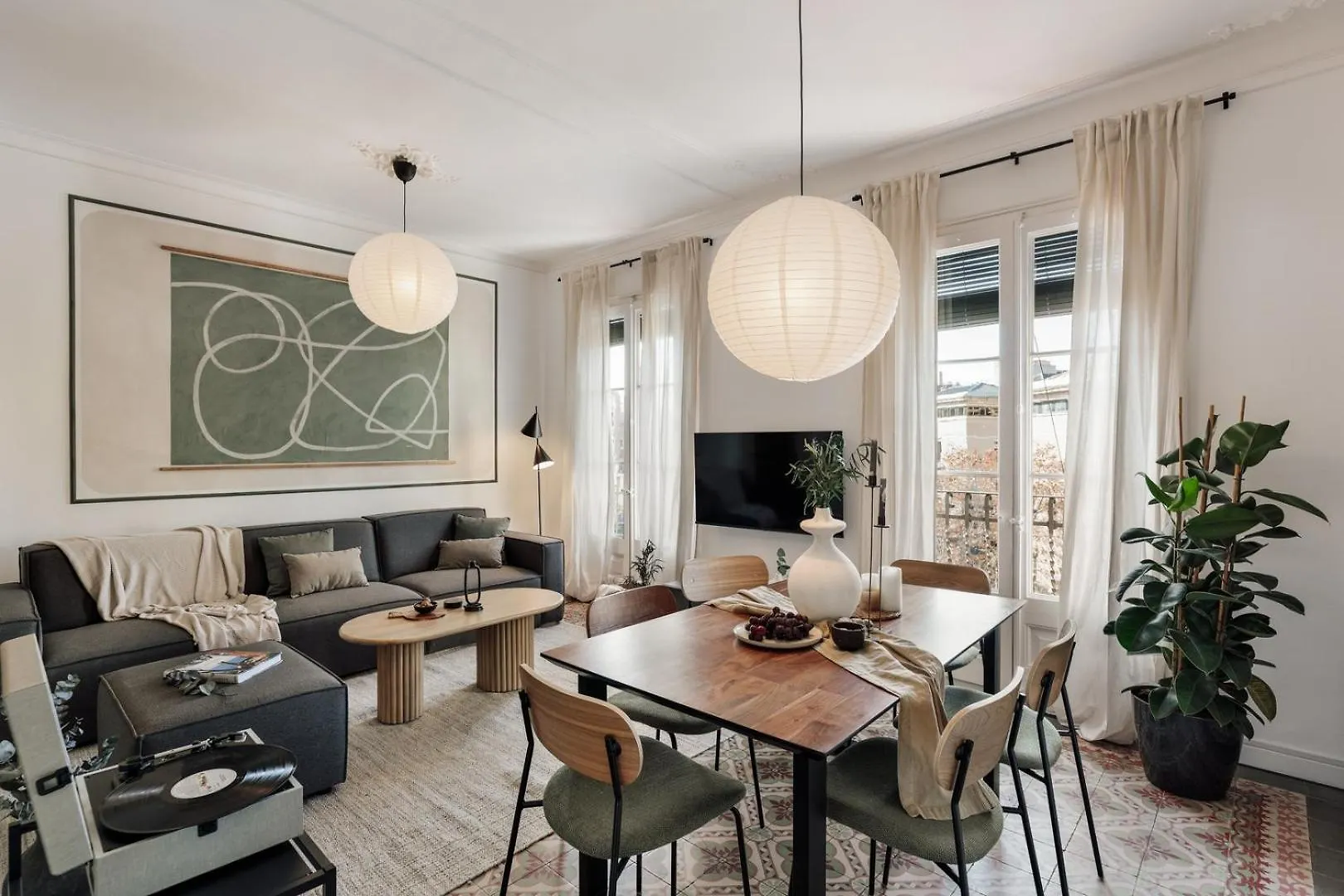Thracian - 3 Bedrooms And Balcony In L'Antiga Esquerra De L'Eixample バルセロナ